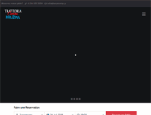 Tablet Screenshot of latrattoria.ca